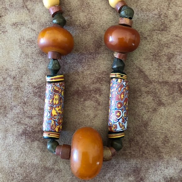 African Trading Bead Necklace - Picture 9 of 14